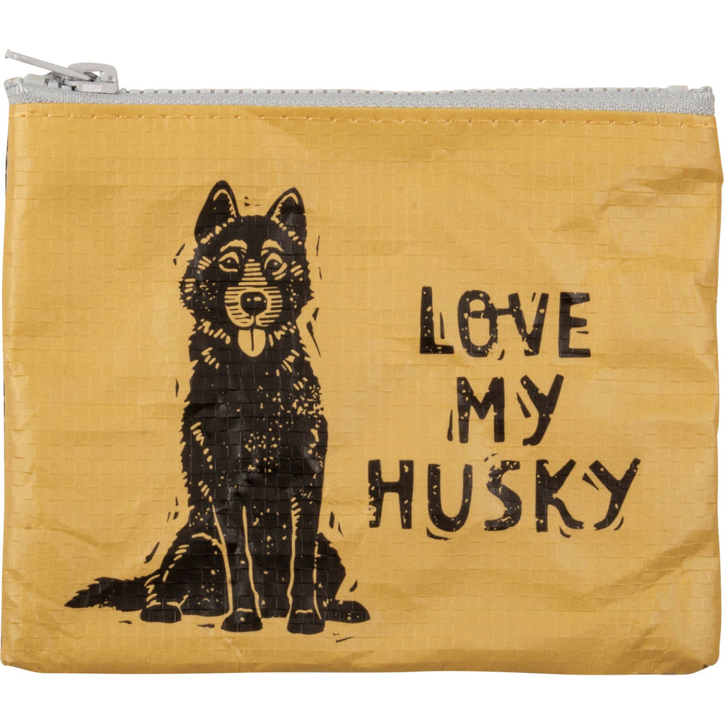 Love My Husky Zipper Wallet