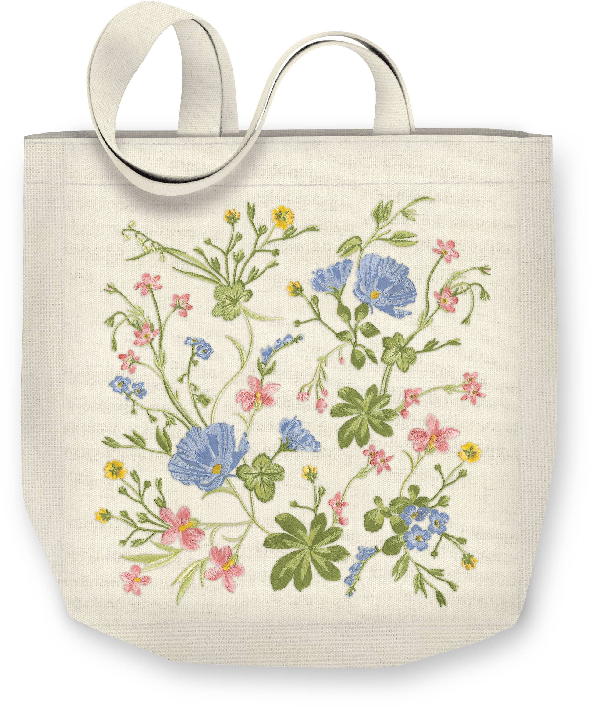Ephemeral Garden Flowers Tote Bag