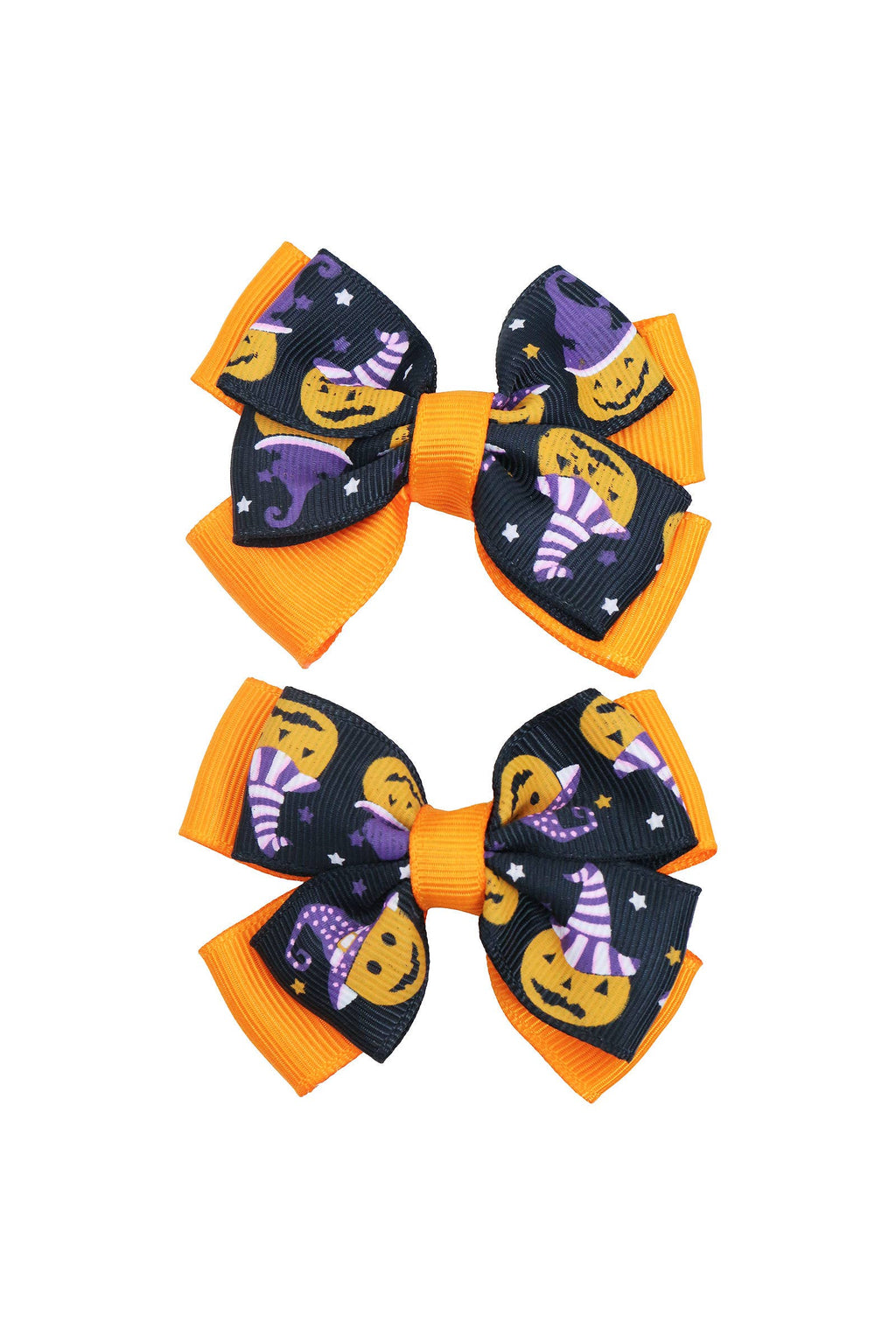 Cute Halloween Variety Fashion Hair Clip - 2 pcs/card