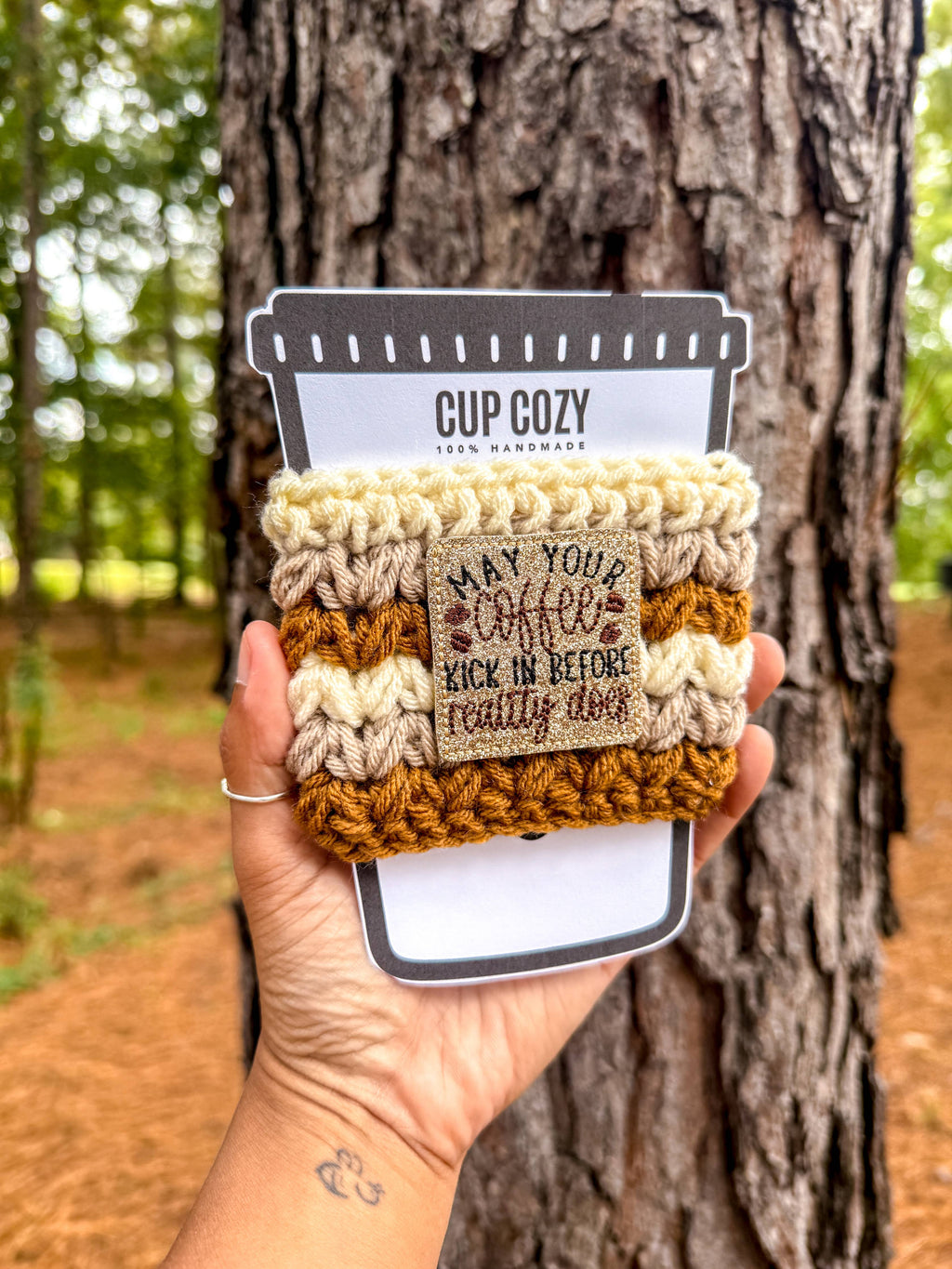 May Your Coffee Kick In Before Reality Does Cozy / Coffee