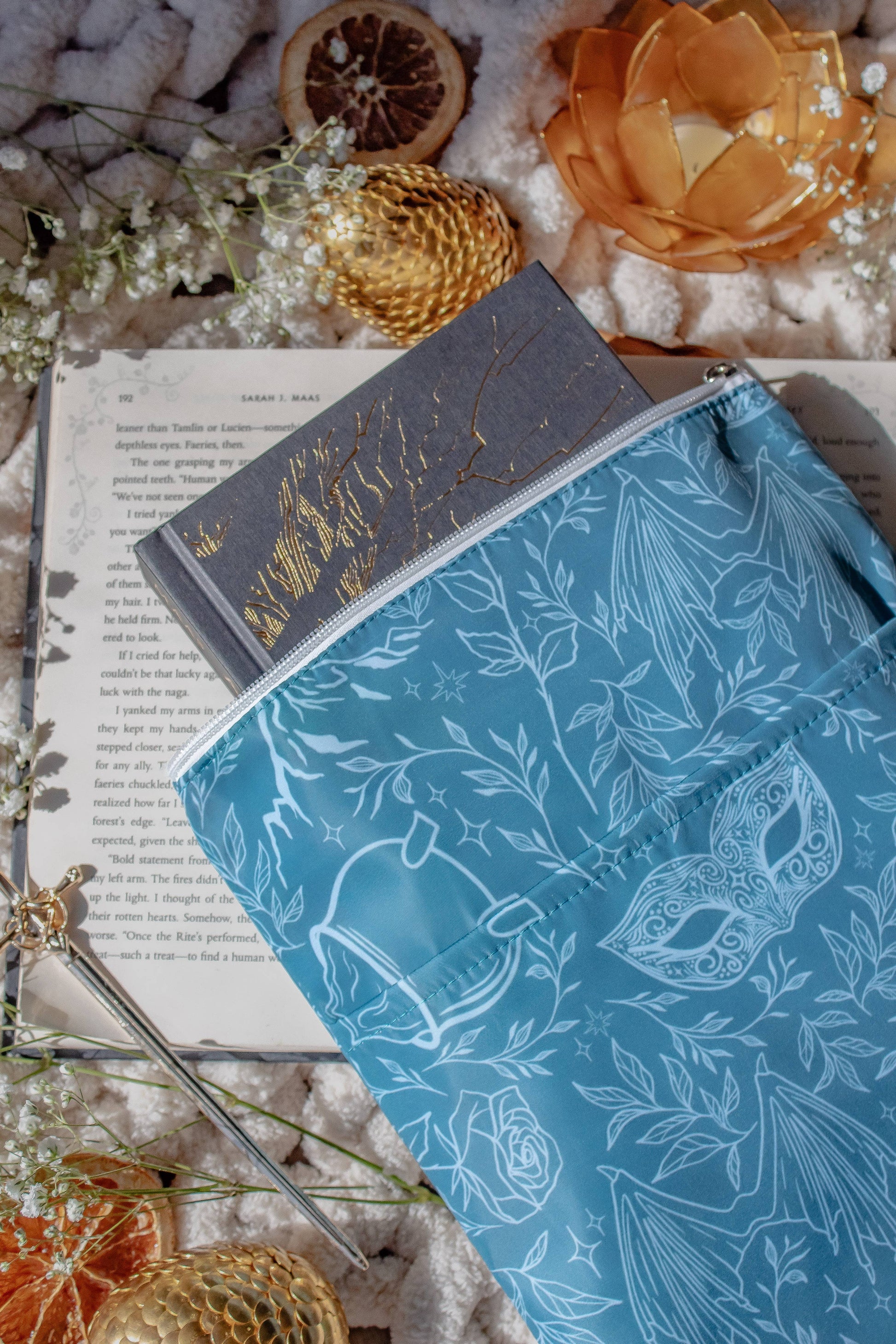 Water-Resistant Book / Tablet Sleeve | ACOTAR Starlight