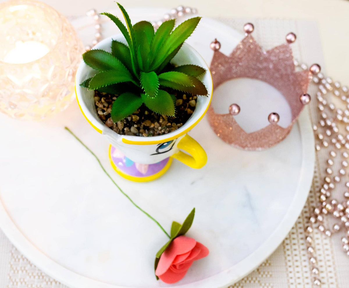 Disney Beauty and the Beast Chip Mini Planter
