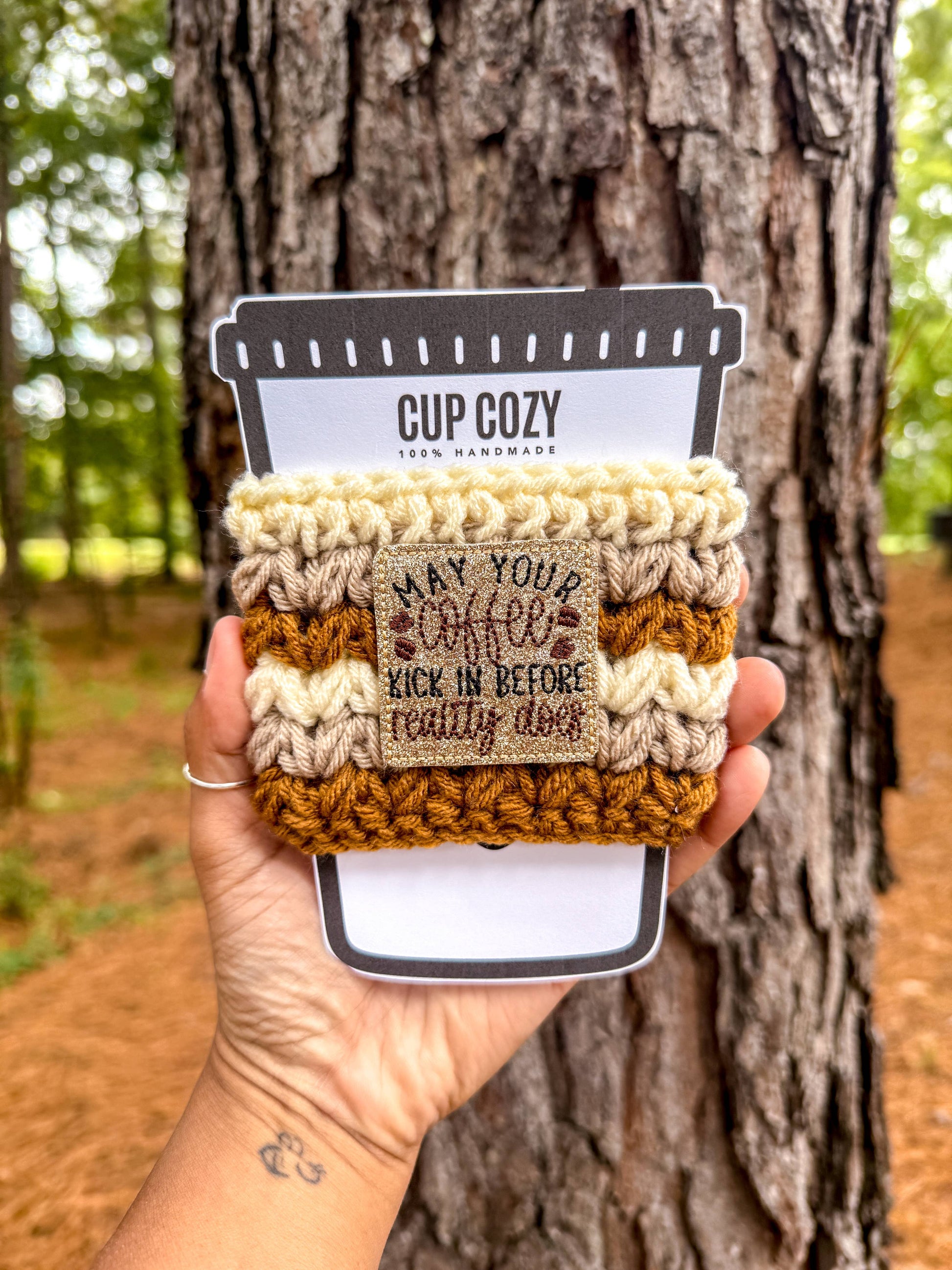 May Your Coffee Kick In Before Reality Does Cozy / Coffee