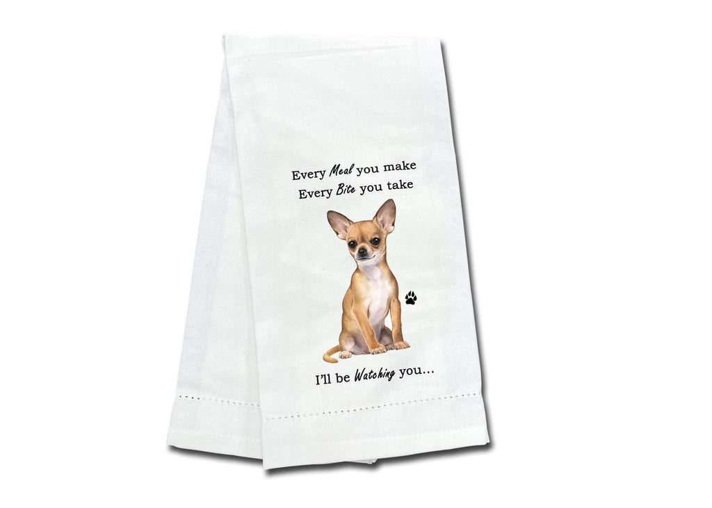 Tan Chihuahua Kitchen Towel