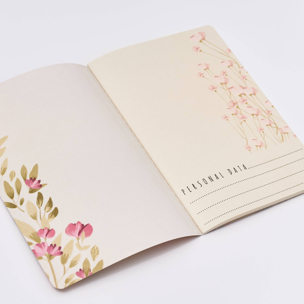 Spring Flowers Notebook a5