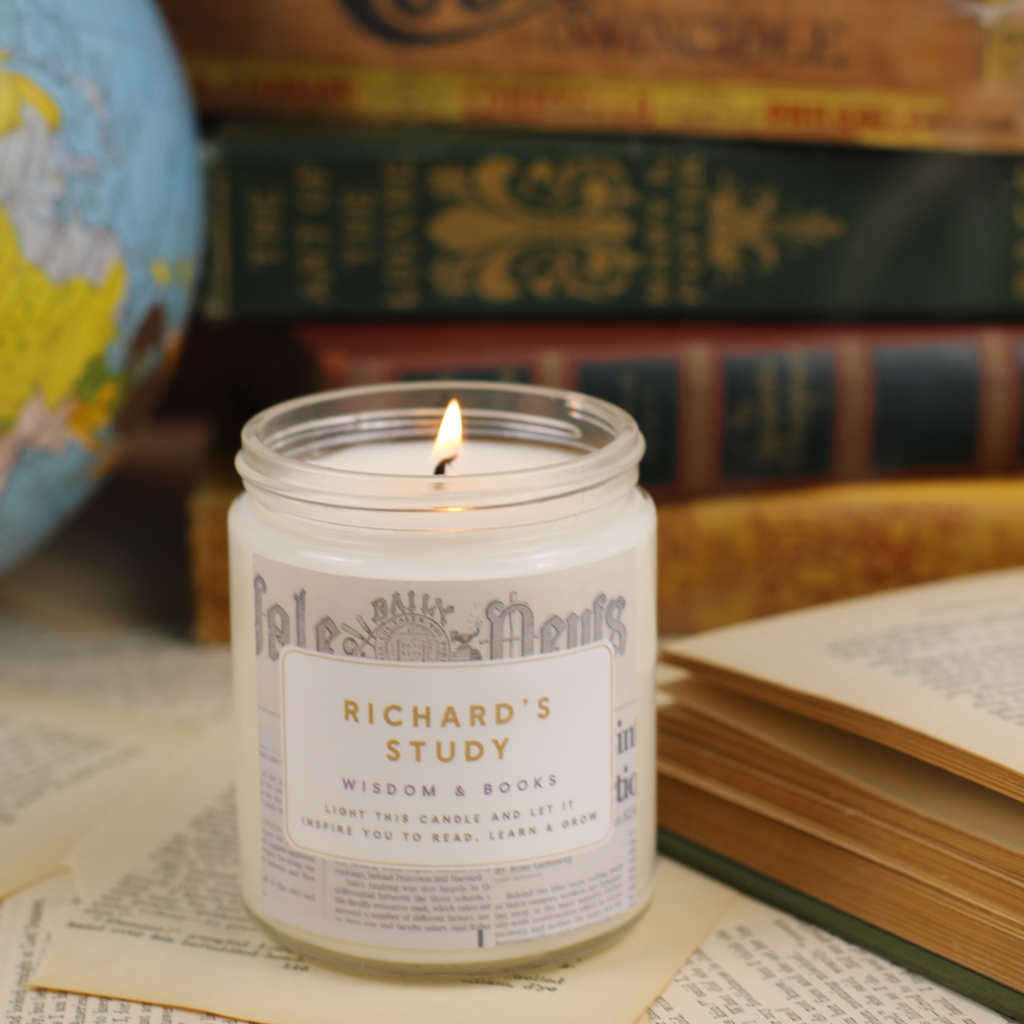 Gilmore Girls Candle - Richard's Study, Wisdom & Books