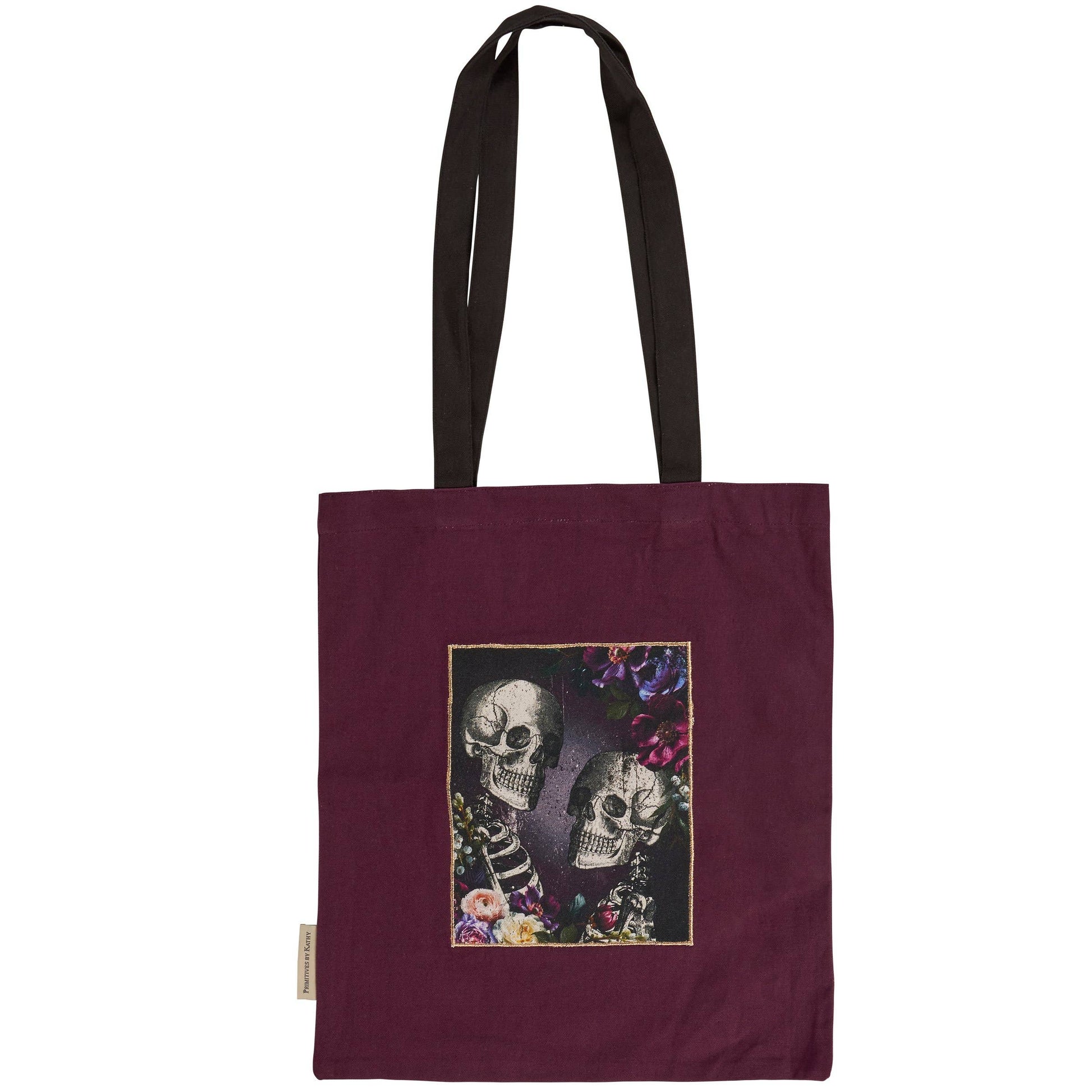 Skeleton Couple Tote