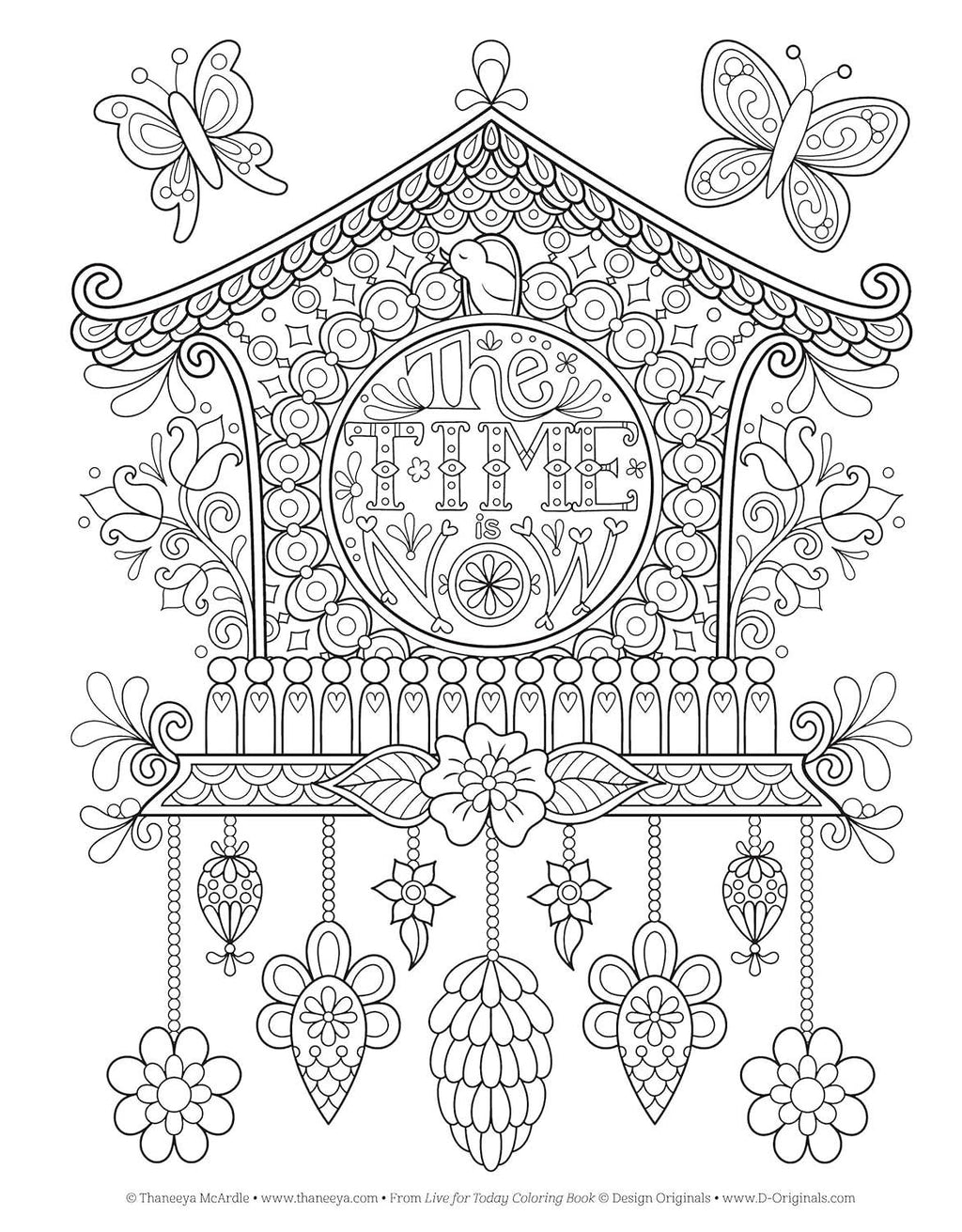 Live for Today Coloring Book