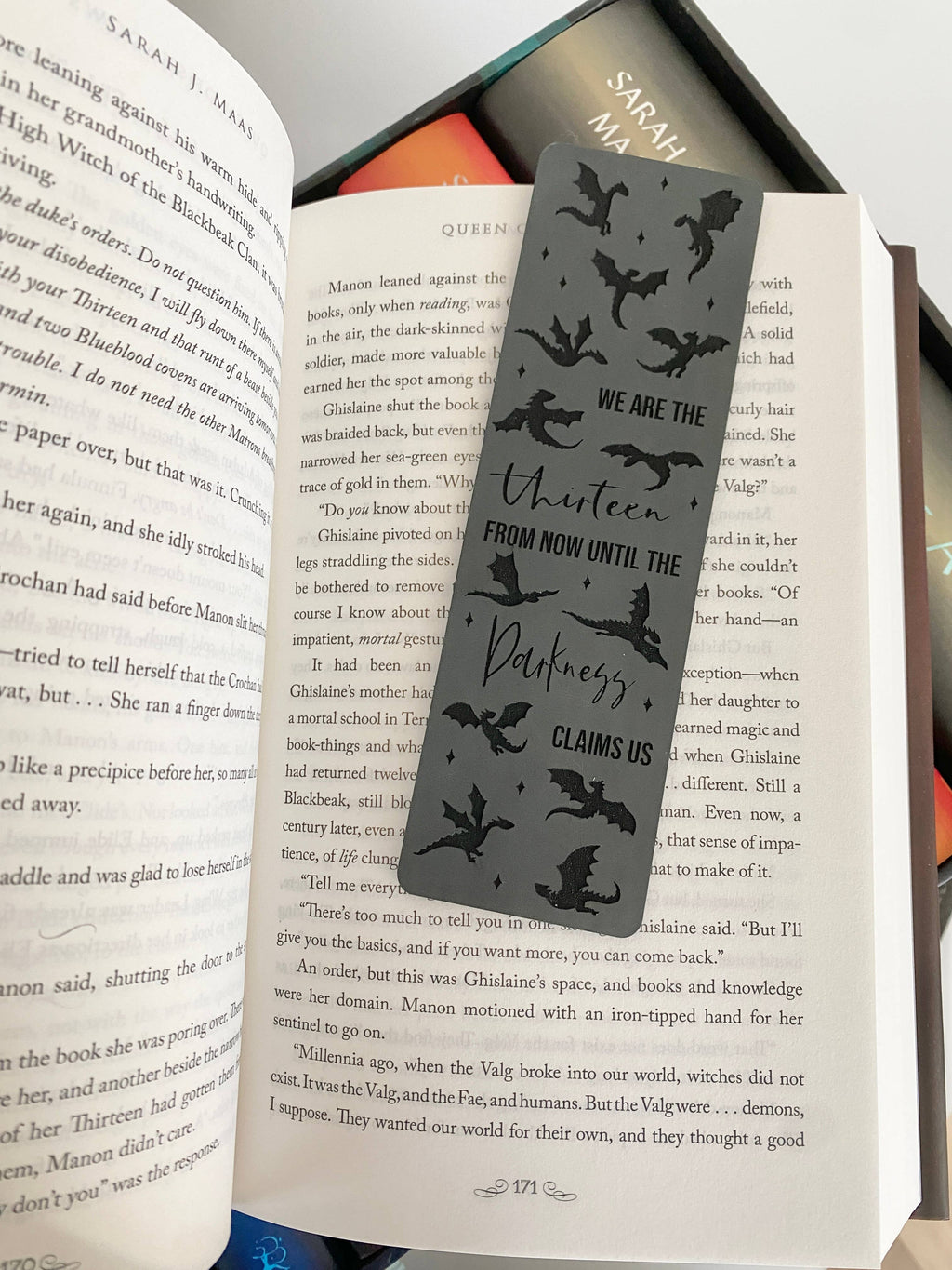 The Thirteen bookmark | Throne of Glass officially licensed