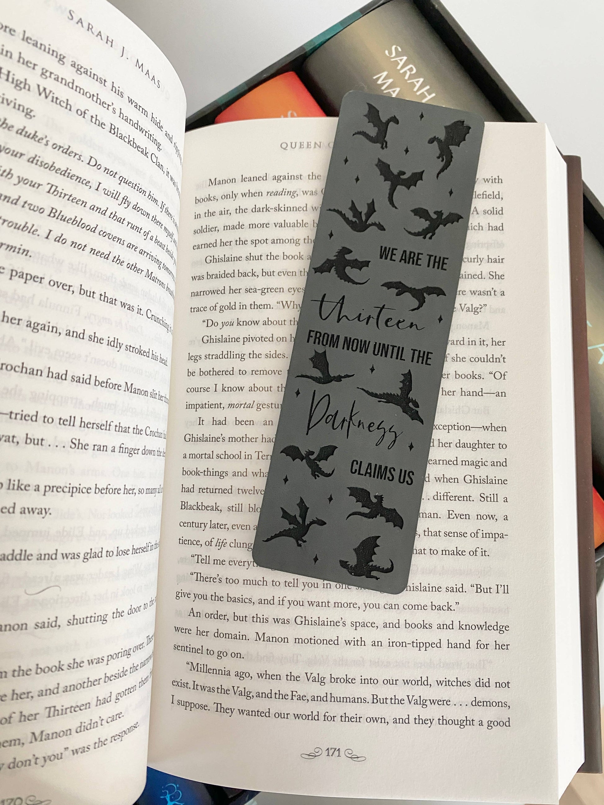The Thirteen bookmark | Throne of Glass officially licensed