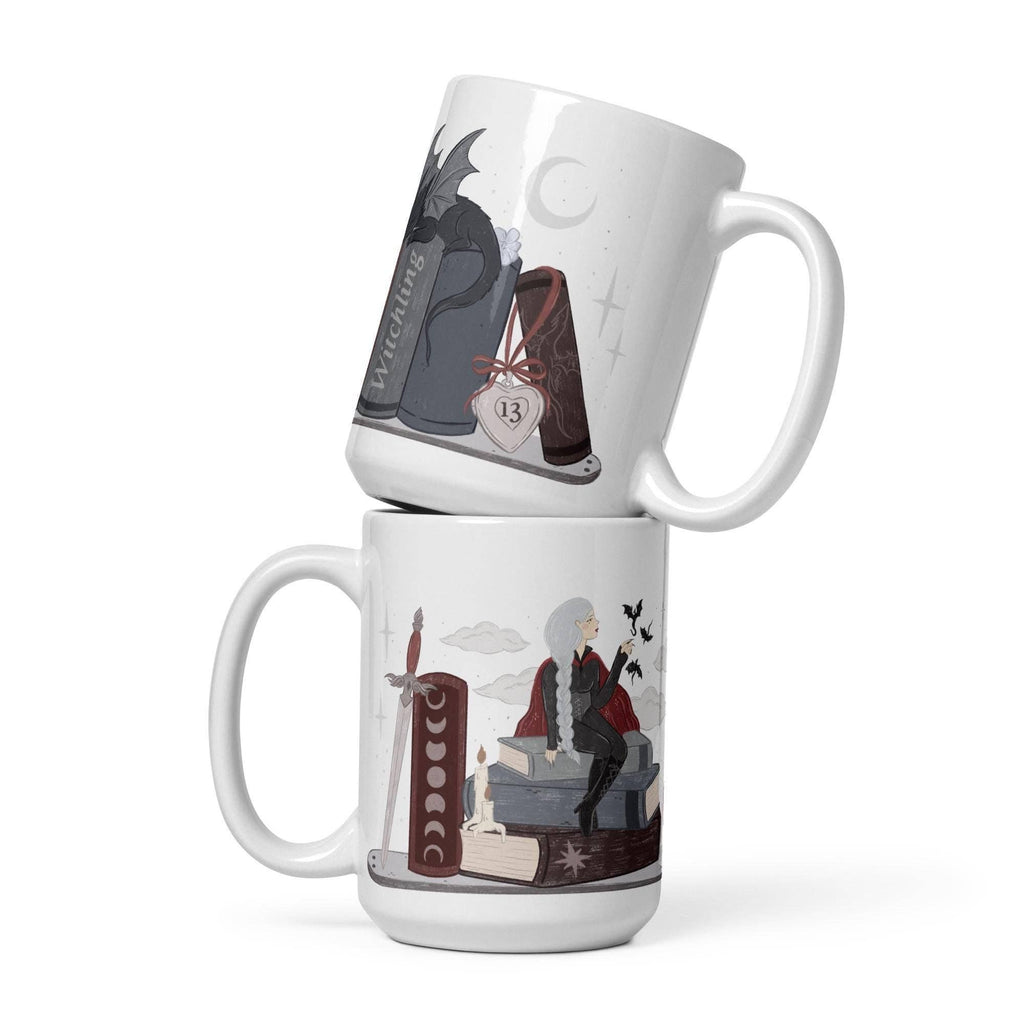 Manon Blackbeak SJM TOG Bookish Coffee Mug, Fantasy Reader Gifts, The Thirteen Abraxos, Bookworm