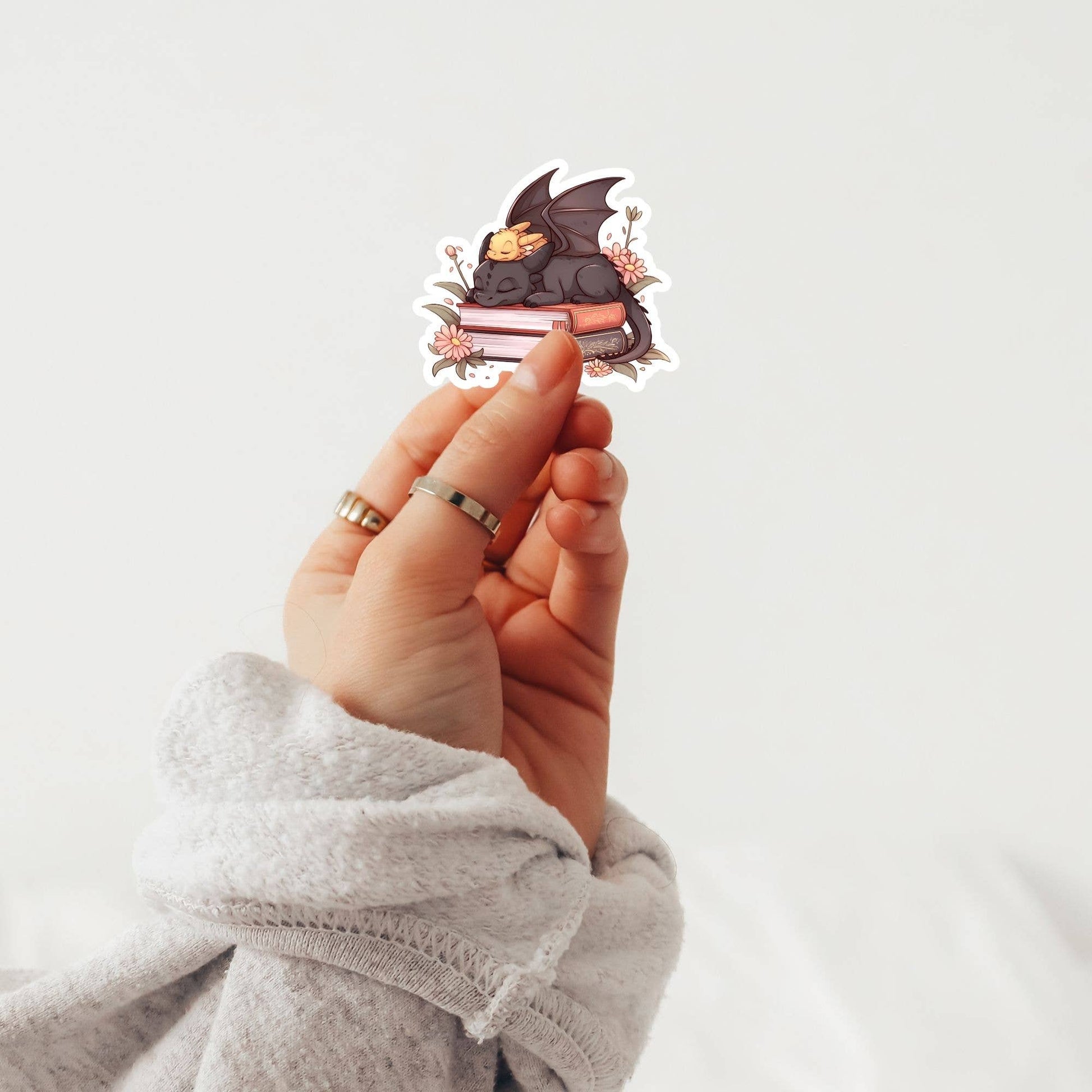 Sleeping Dragons Sticker