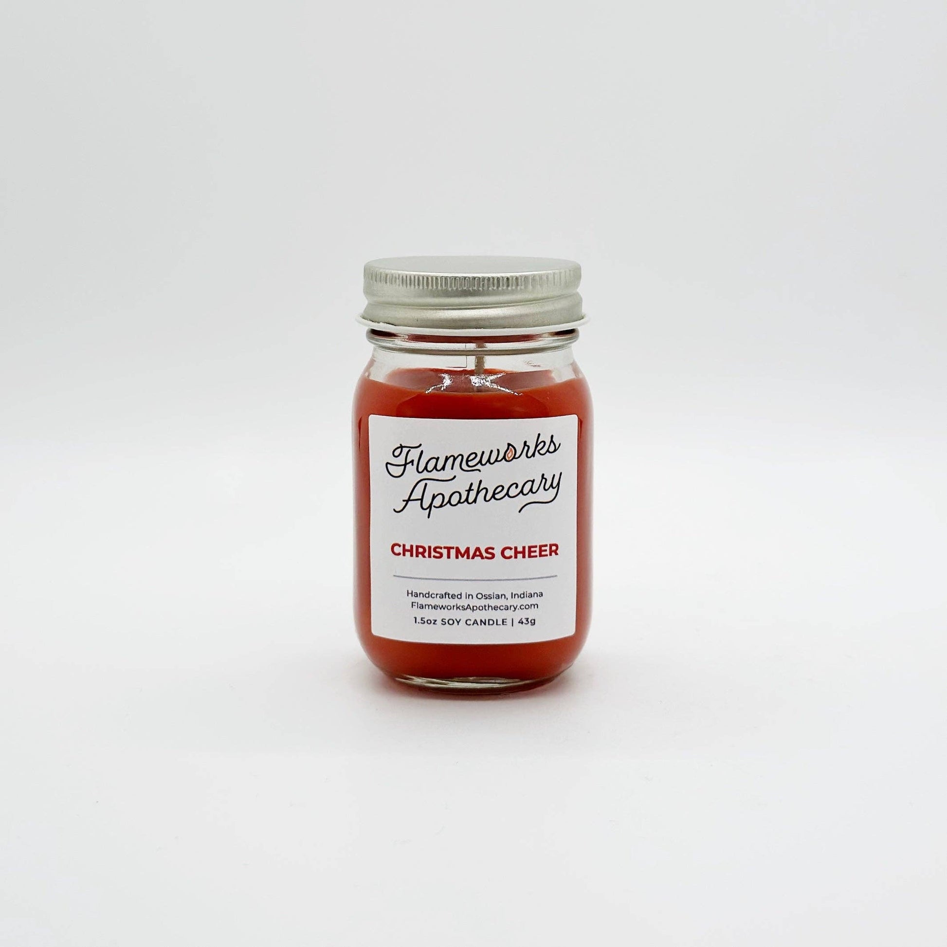 Christmas Cheer 1.5 oz Mini Mason Jar Candle