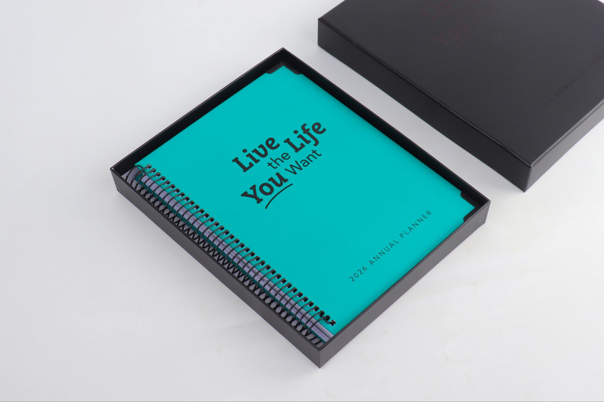 PREORDER - 2026 "Live the Life You Want" Planner (by Jenn)