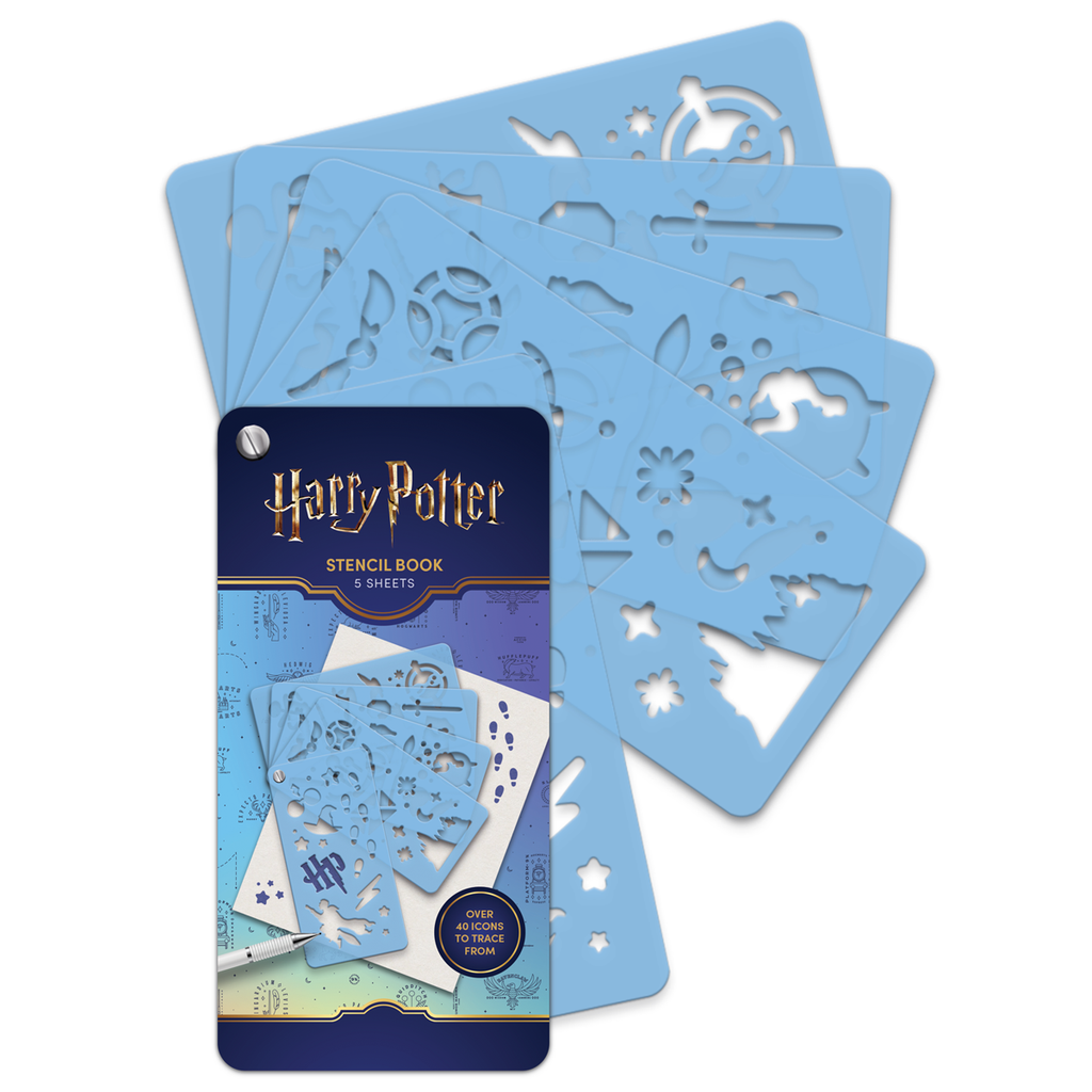 Harry Potter Stencil Book (5-Page)