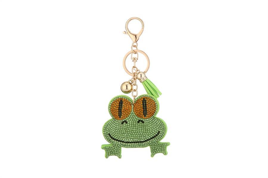 Frog Themed Hand Strap Keychain