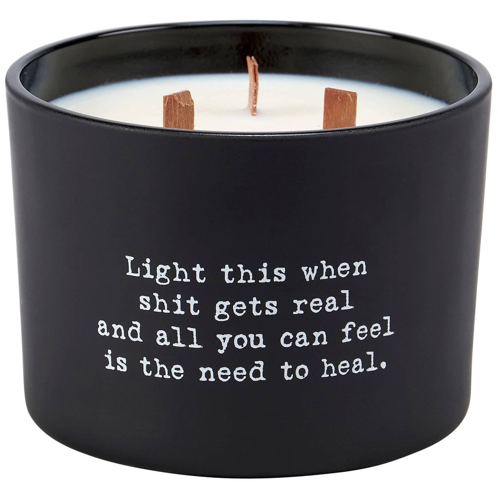 Heal Poetry Candle