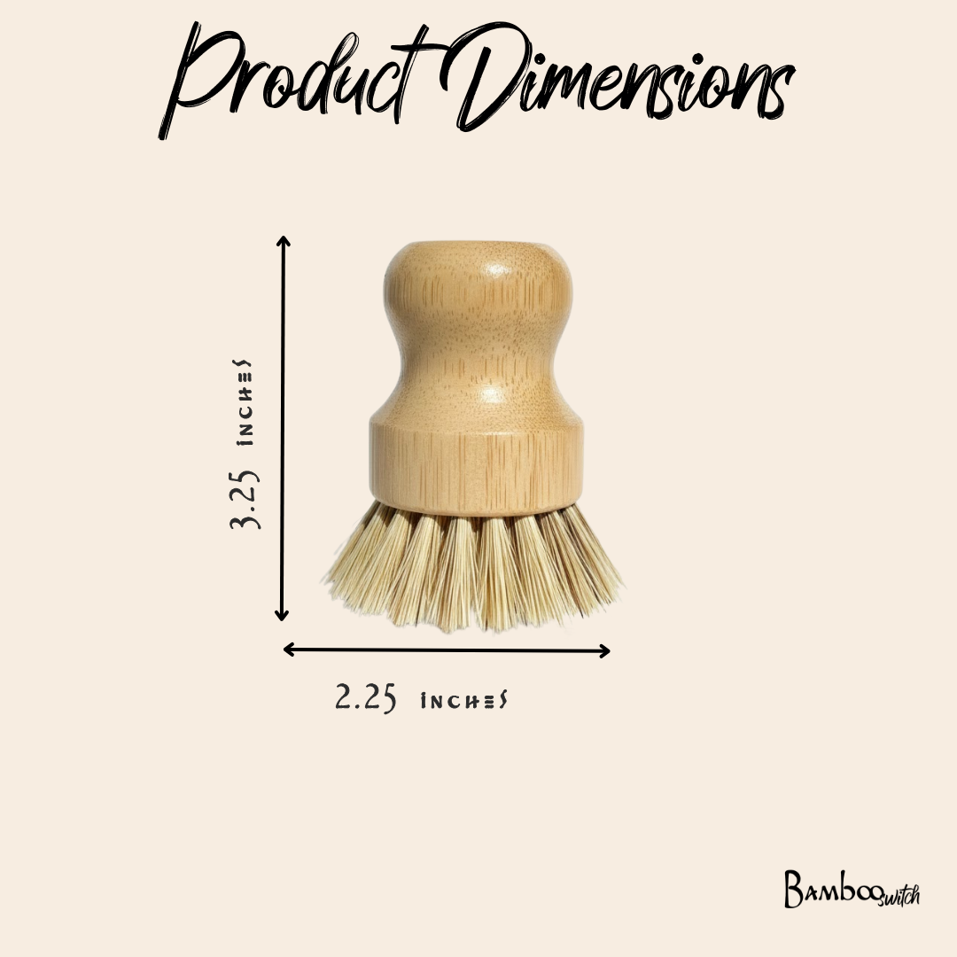 Bamboo Pot Scrubber | Kitchen | Earth Day Bestseller