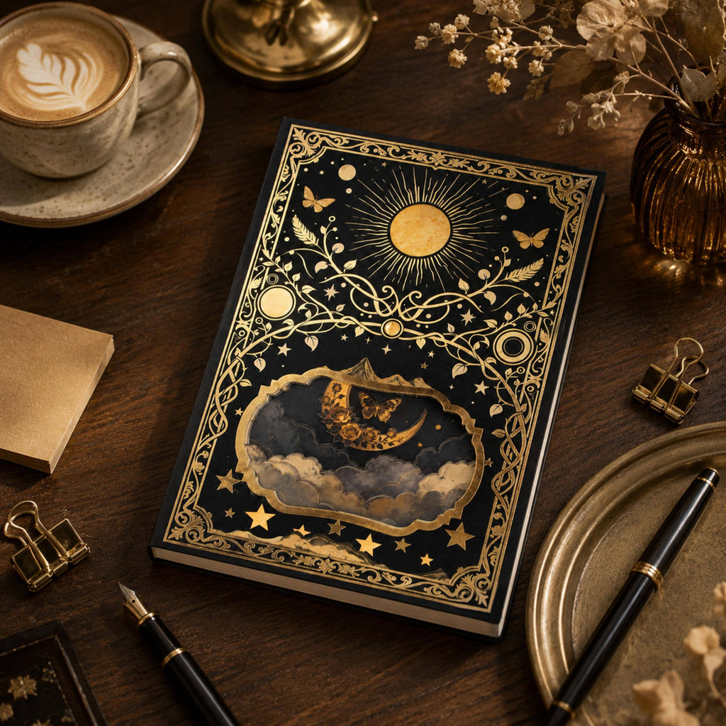 Astro Enchantment 3D Paper Art Notebook | 120 Pages