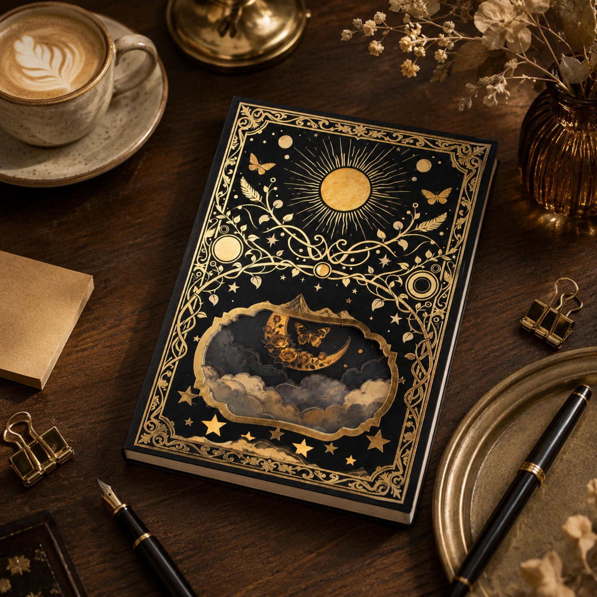 Astro Enchantment 3D Paper Art Notebook | 120 Pages