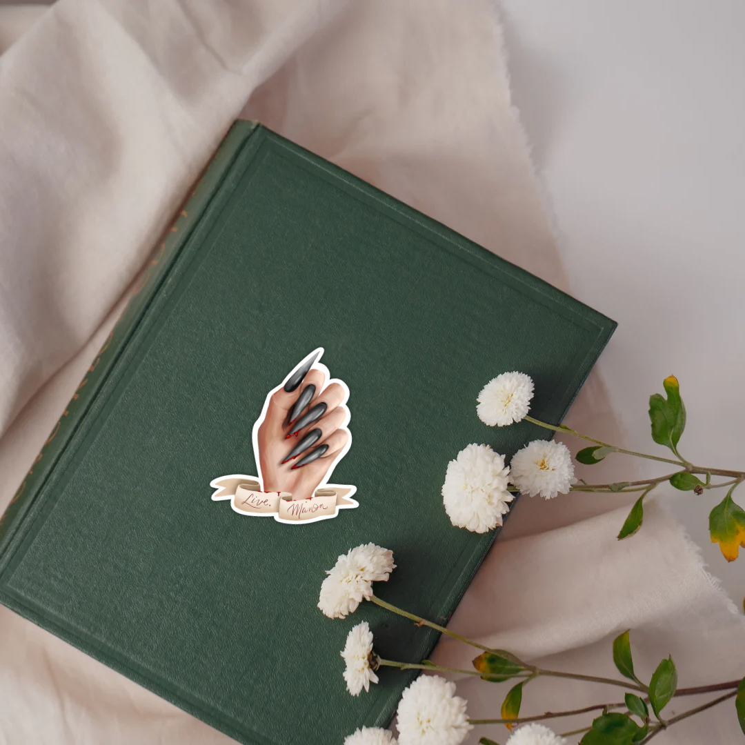 Throne of Glass Live Manon Sticker