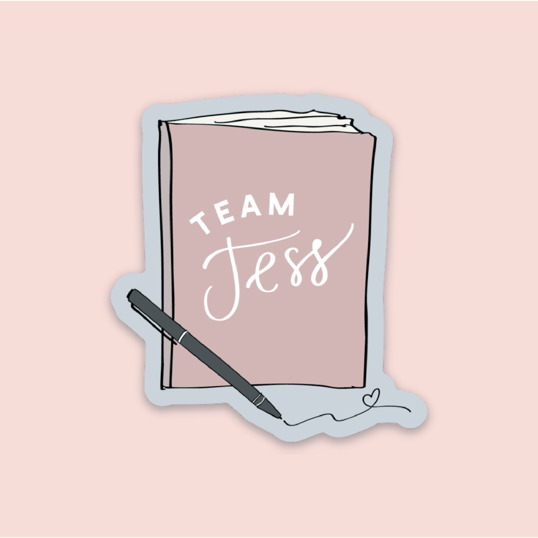 Team Jess Journal | Gilmore Girls Mini Sticker