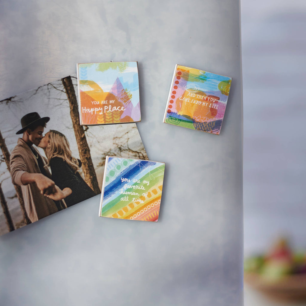 Happy Place Magnet Set