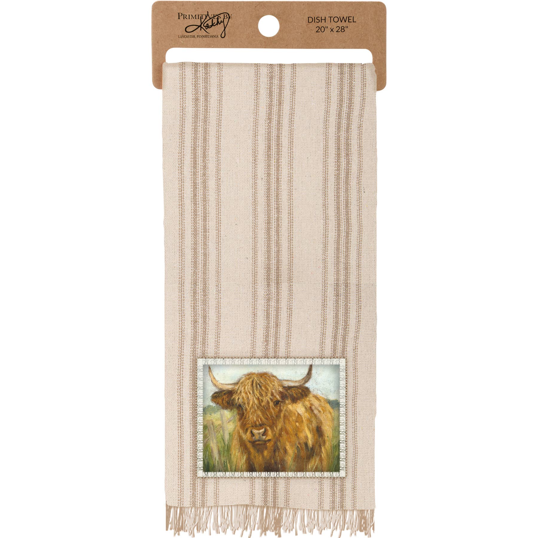 Highland Cow Kitchen Towel