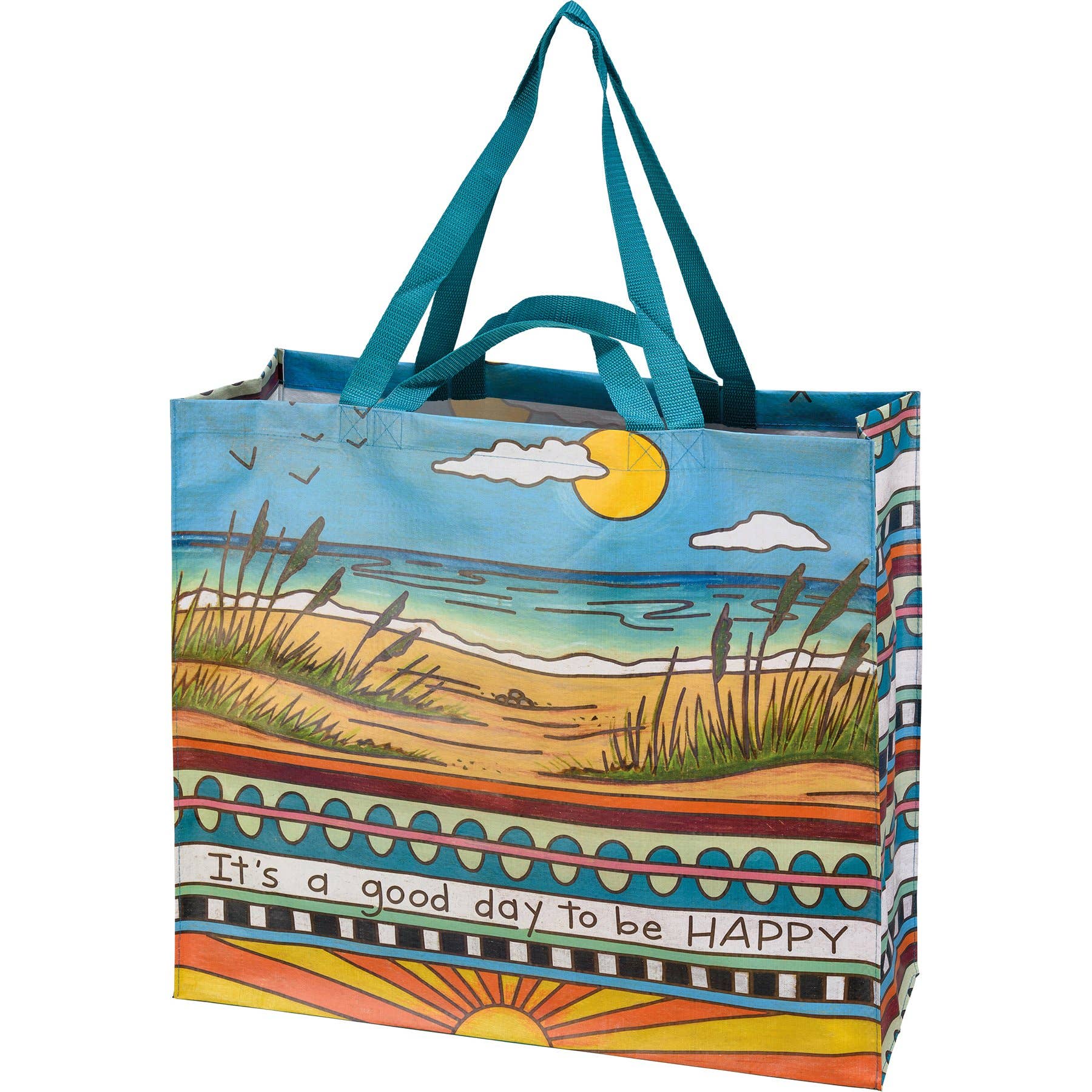 It's A Good Day To Be Happy Shopping Tote
