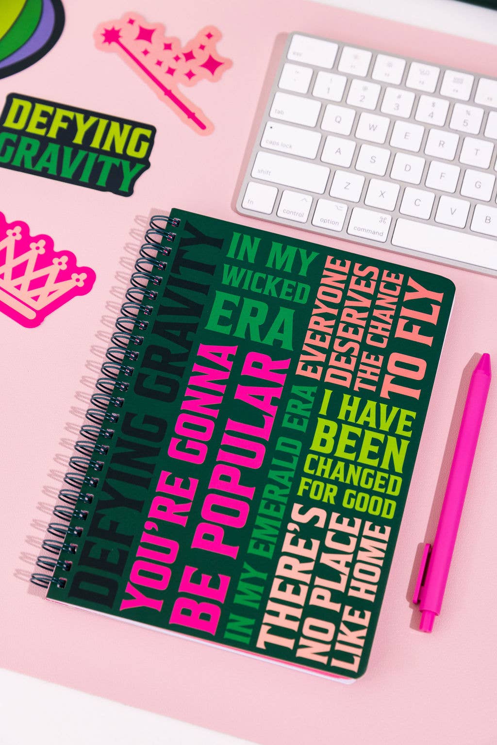 Wicked Mini Notebook, Wicked Word Cloud