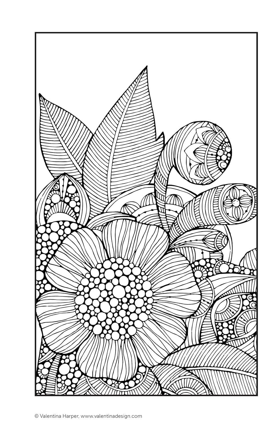 Color Zen Coloring Book - Take Along Size Adult Coloring