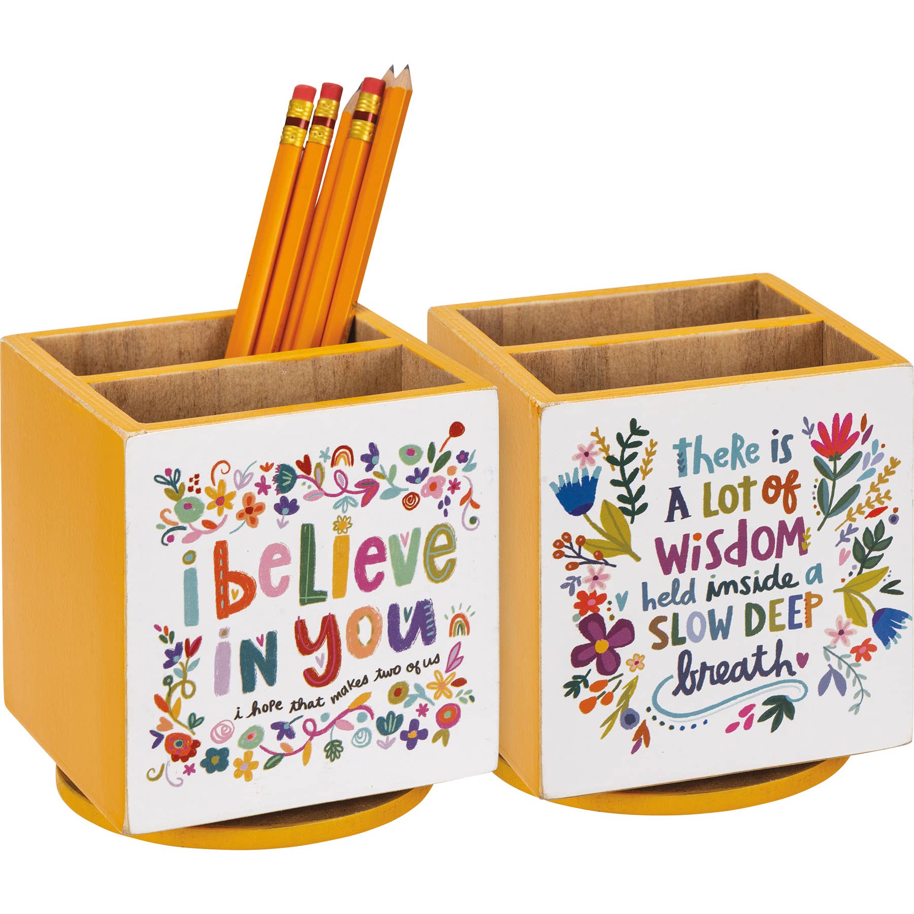Wisdom Inside A Slow Deep Breath Pencil Spinner