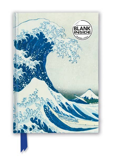 Hokusai: The Great Wave Blank Journal