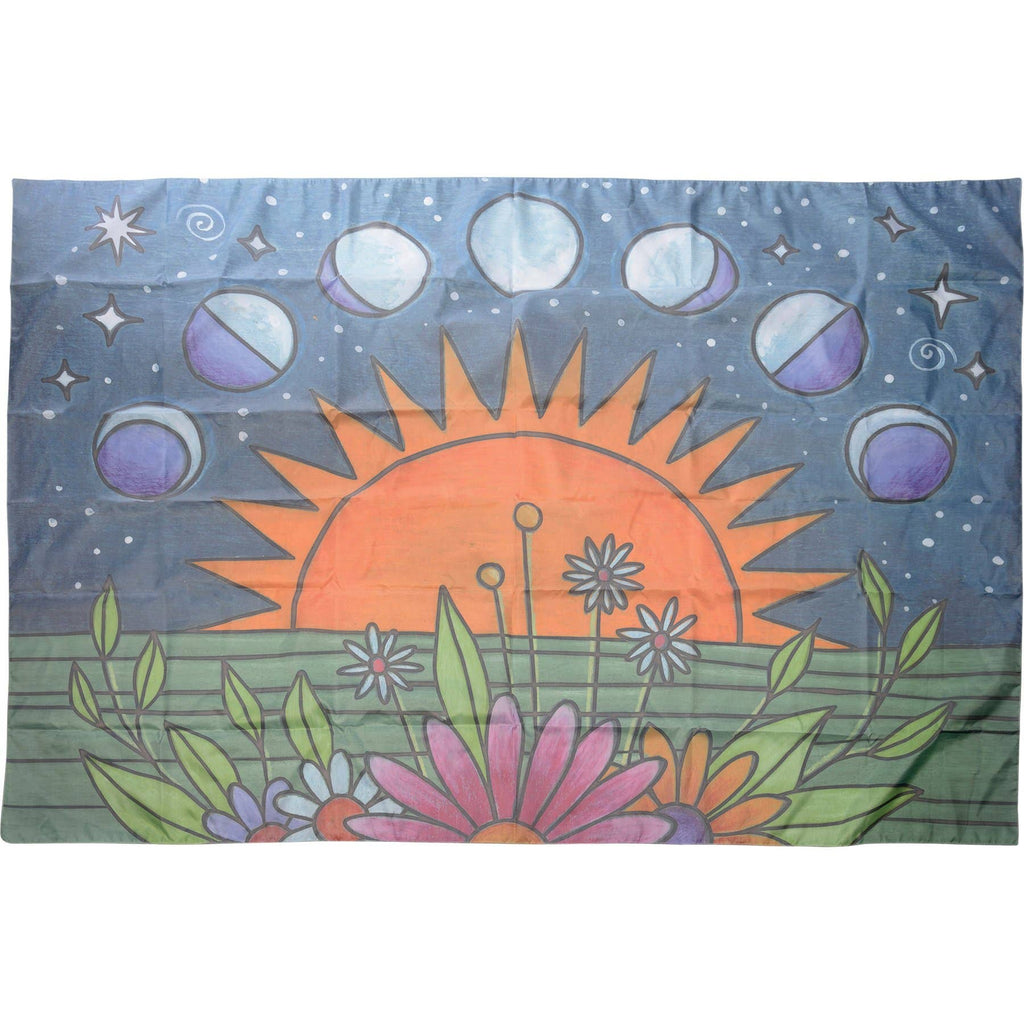 Moon Phases Lighted Tapestry
