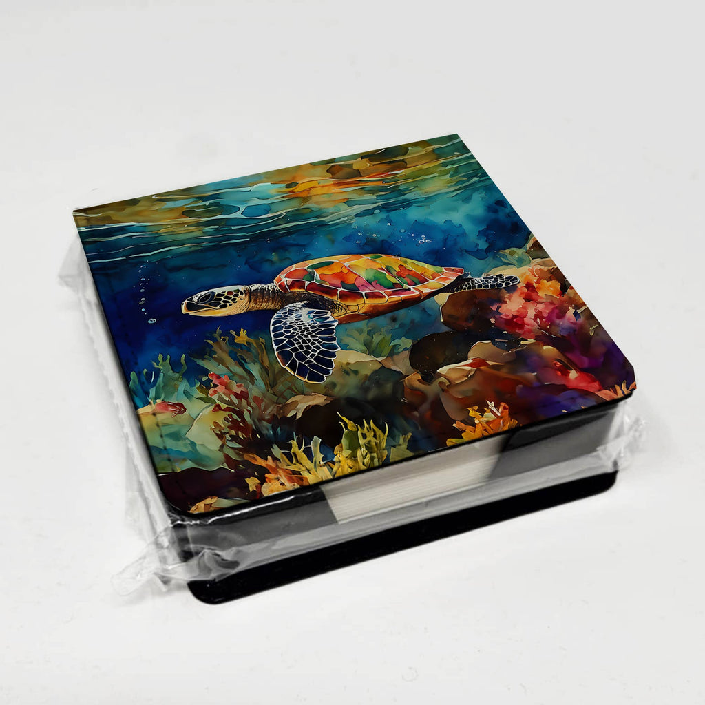 Loggerhead Sea Turtle Note Paper Holder DAC2808