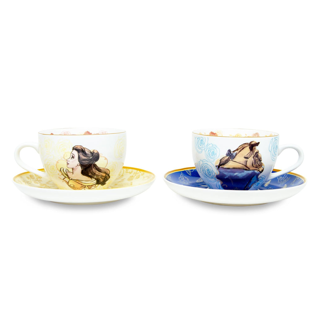 Beauty and the Beast 2 Piece Tea Cup & Saucer Set