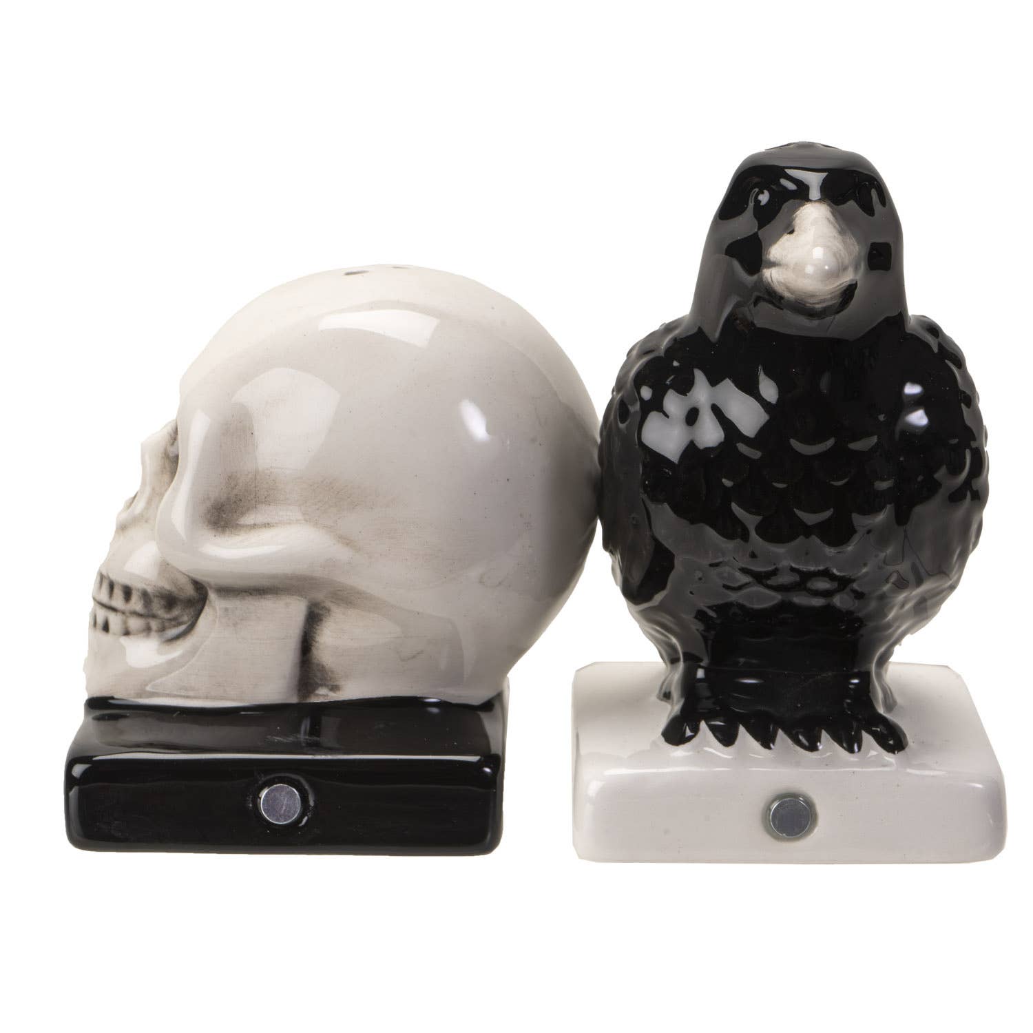 Quoth the Raven Edgar Allen Poe Salt and Pepper Shaker Set
