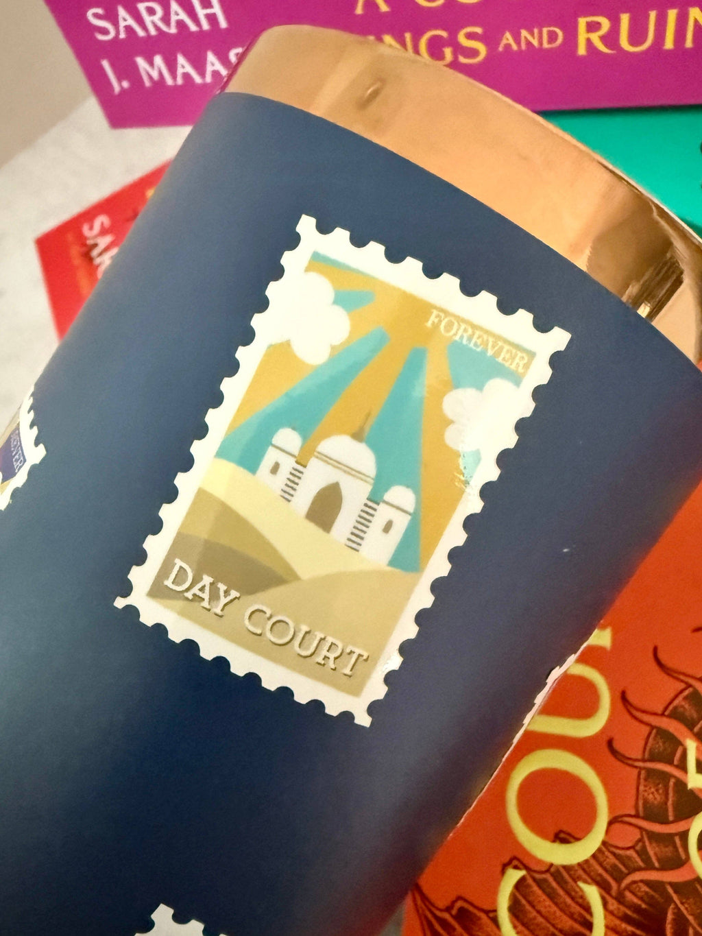 ACOTAR Courts of Prythian Sticker Sheet – 8 Stamp Stickers