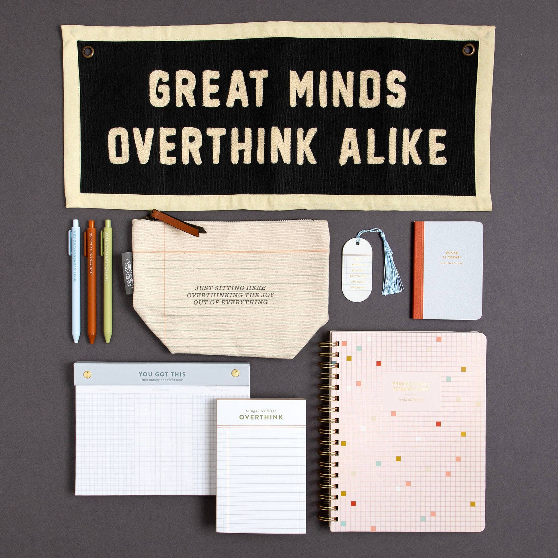 Things I Need To Overthink 4x6 Notepad