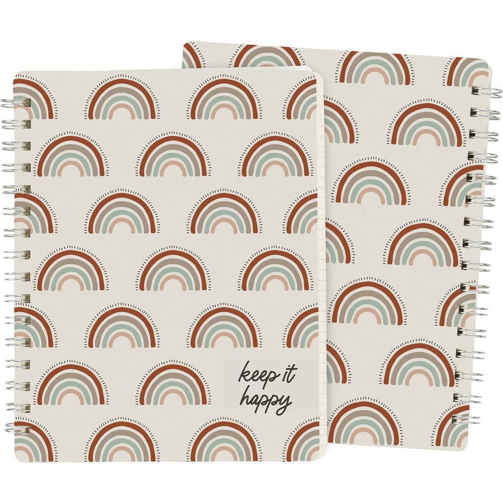 Keep It Happy Spiral Notebook