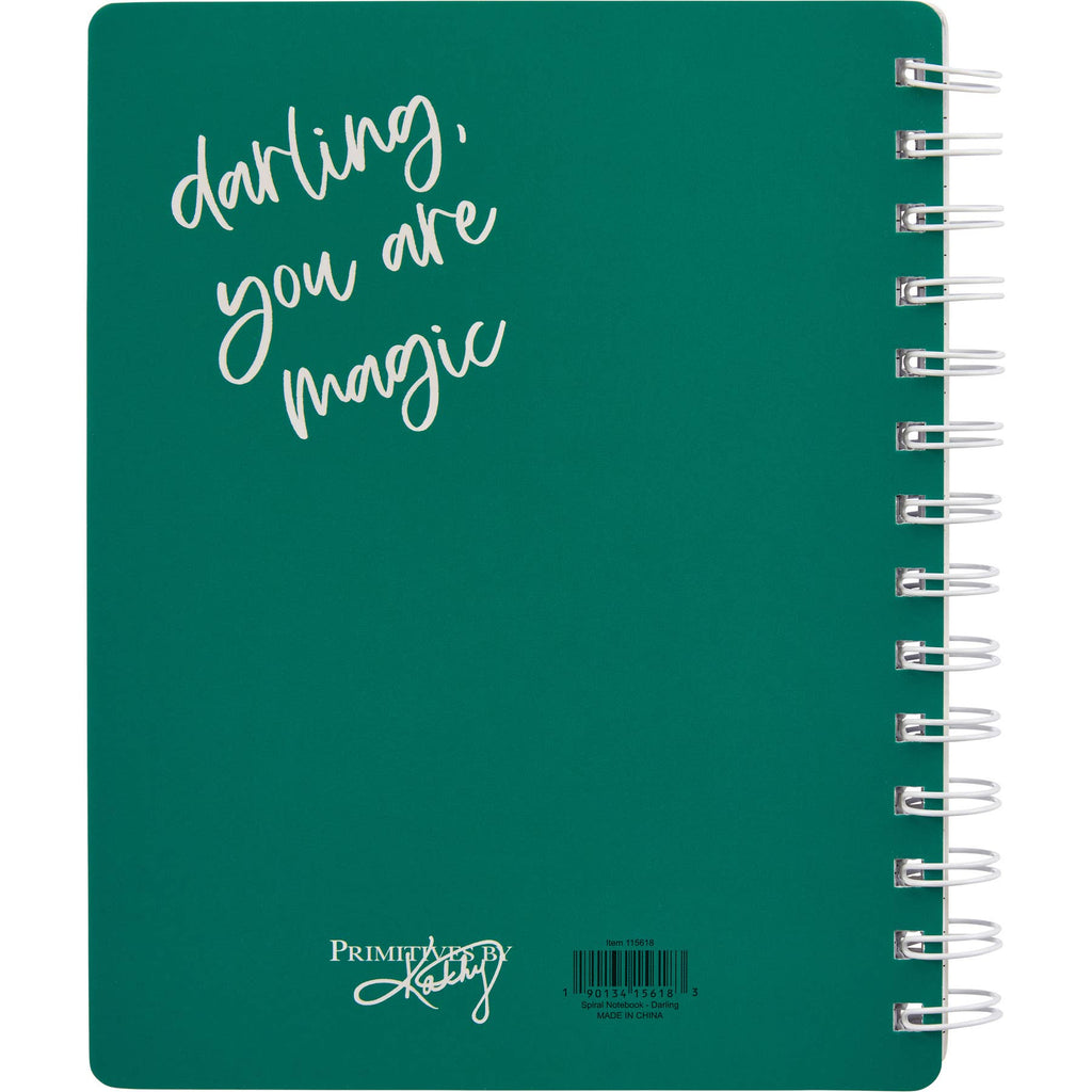 Darling You Are Magic Spiral Notebook