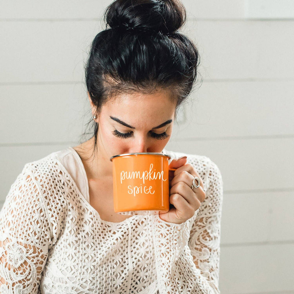 Pumpkin Spice Orange Coffee Mug - Fall Decor & Gifts