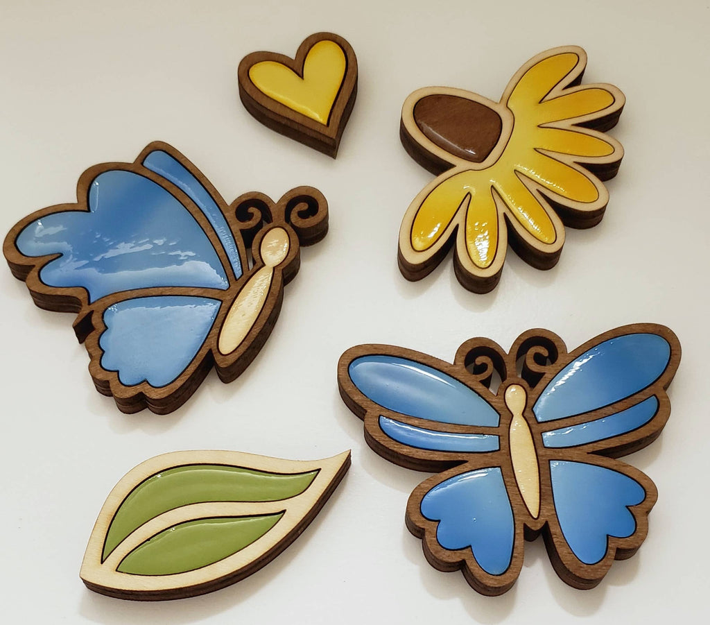 Butterfly Magnet Set