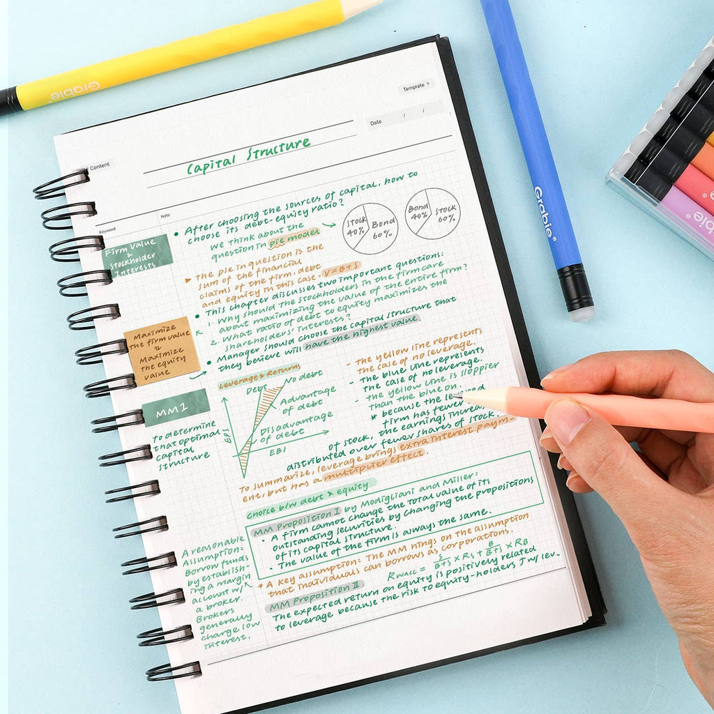 Medium Point Erasable Gel Pen Set