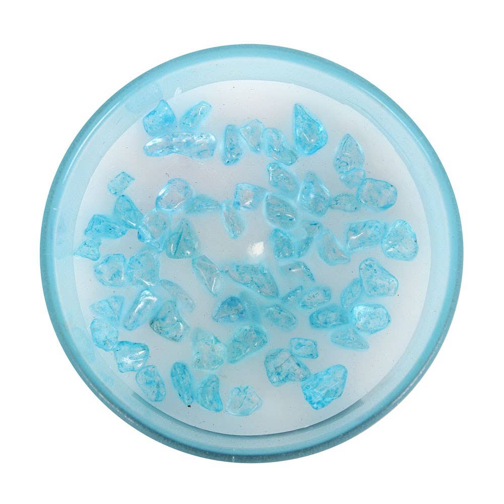 Throat Chakra Blueberry Lapis Candle