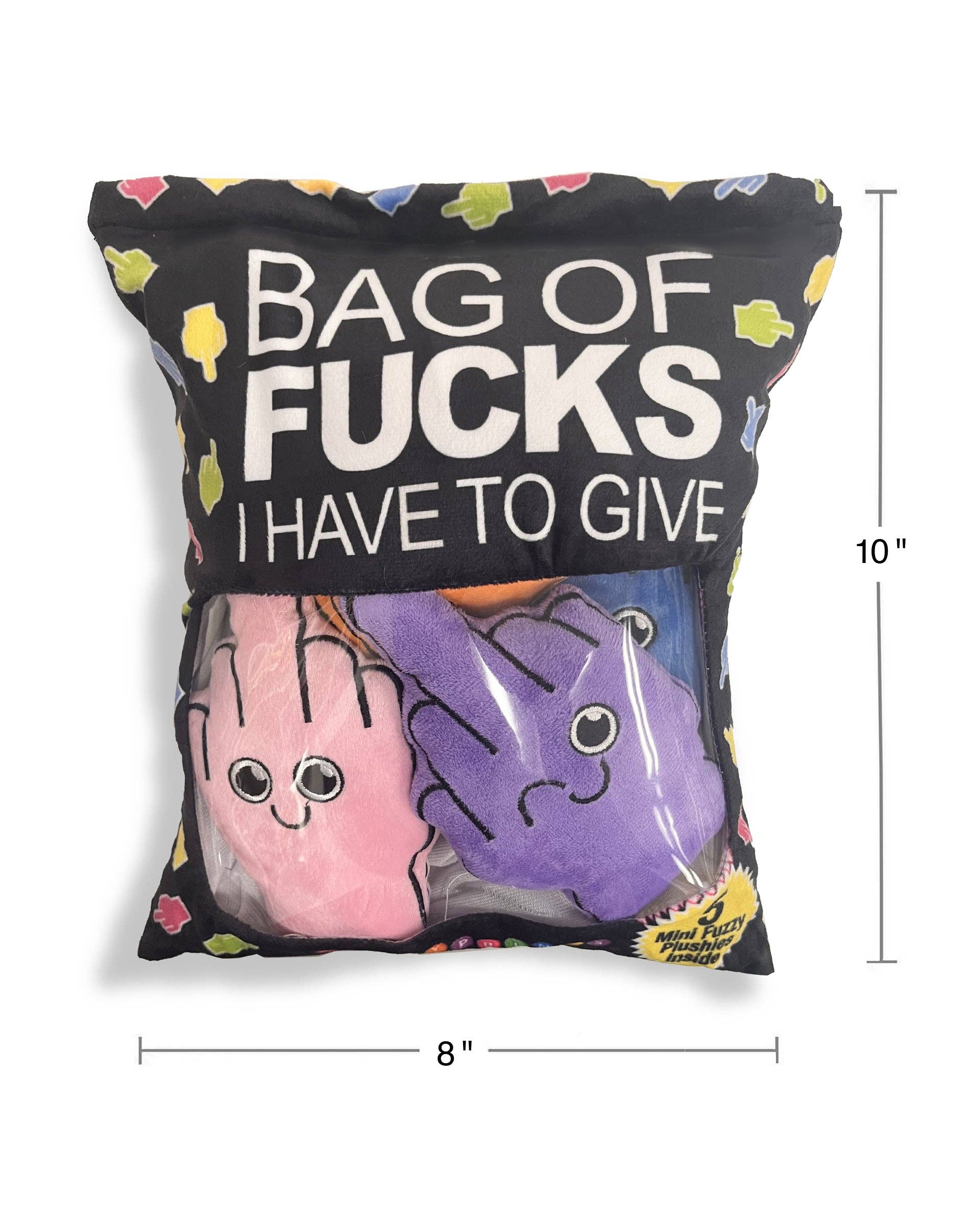 Bag of Fucks I Have to Give Plushy Pillows