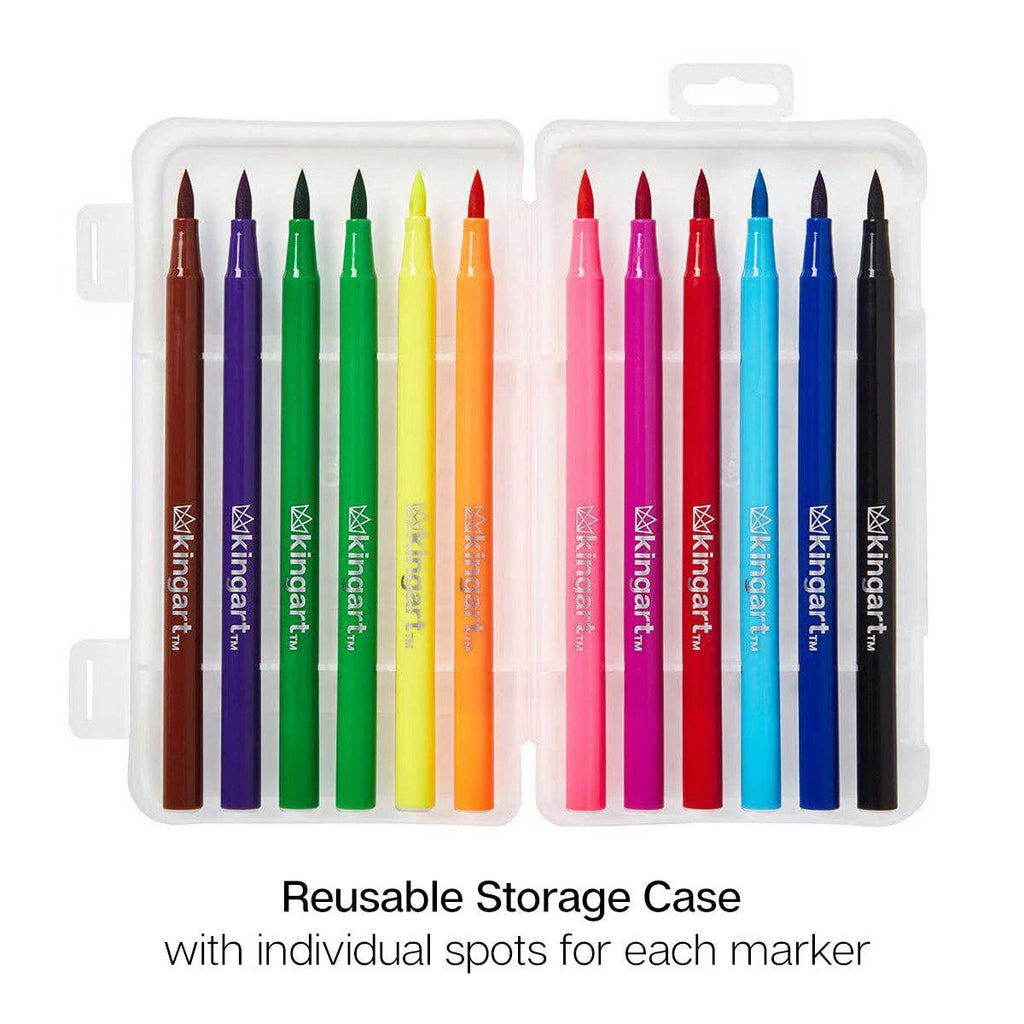 Coloring Brush Markers 12 Colors