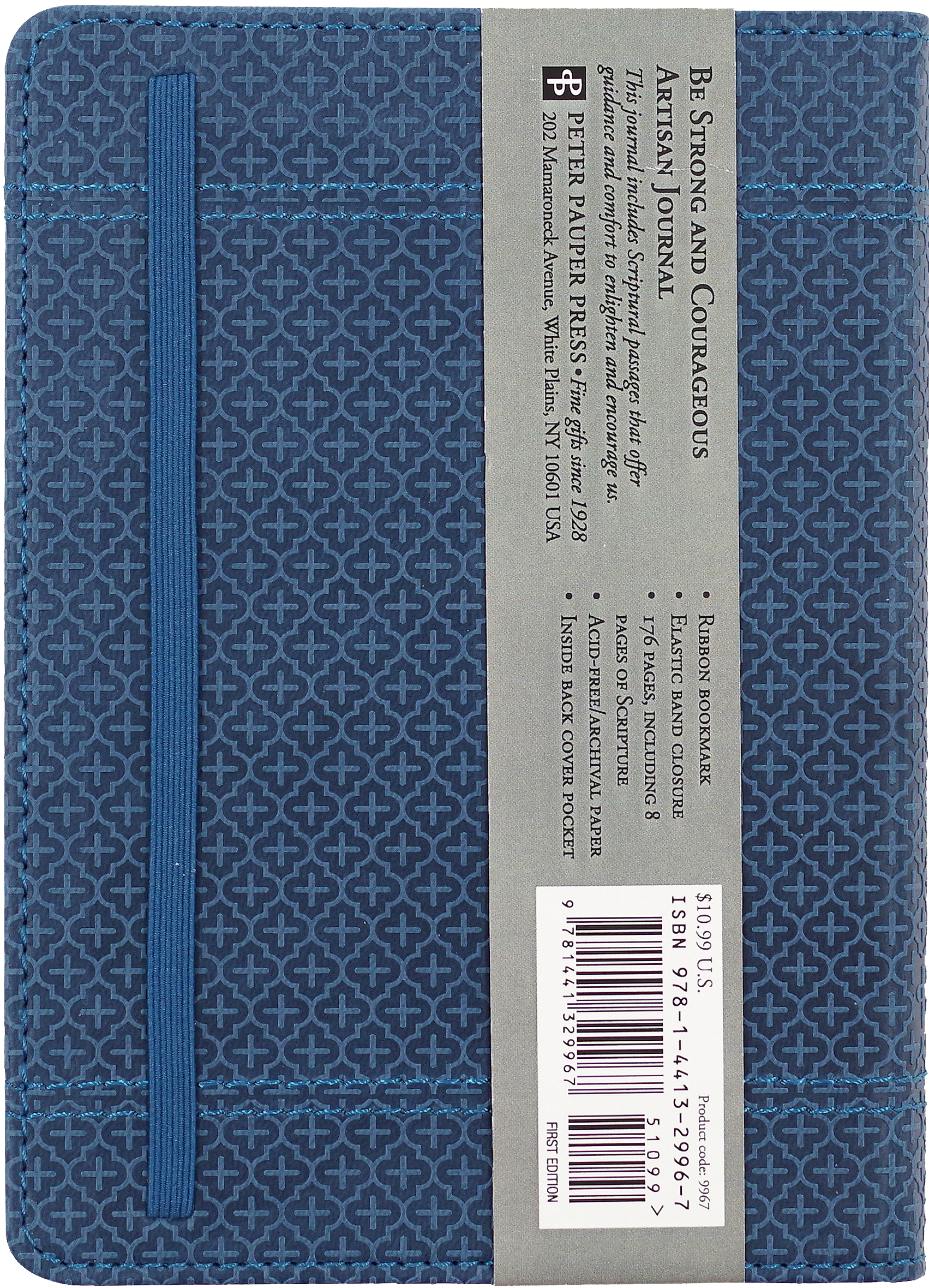 Be Strong and Courageous Artisan Journal