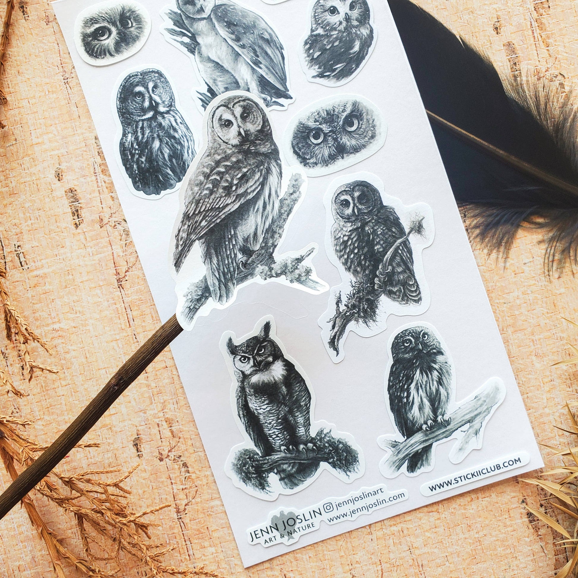 Woodland Watchers Sticker Sheet