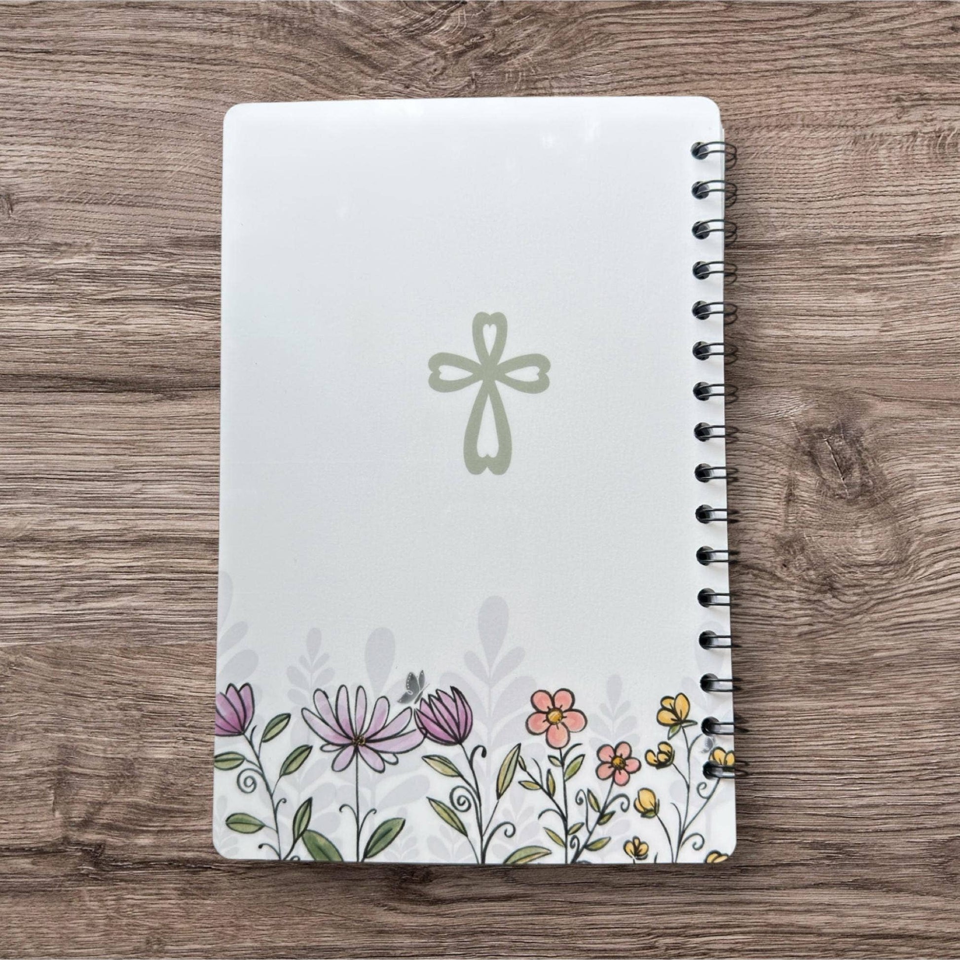 Christian Journal with Inspirational Verse on Cover
